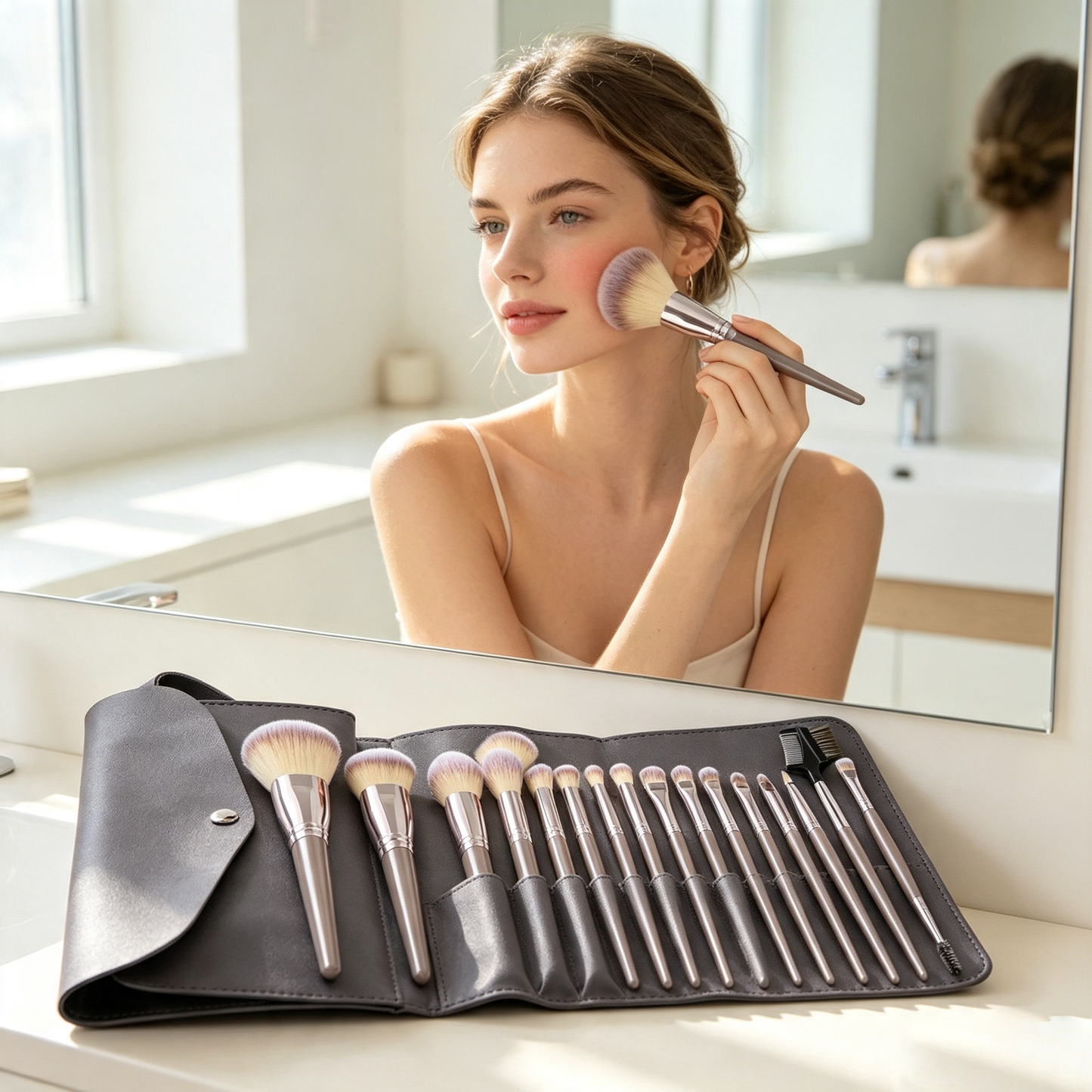 Soft Bristle Blush Brush Set