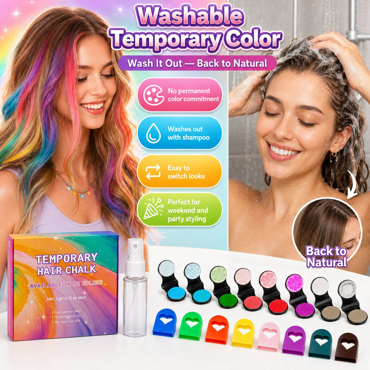 ✨Bright, Playful Color in Minutes