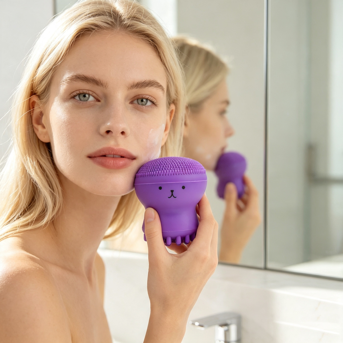 Silicone Brush Cleaning Pad