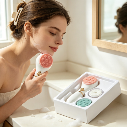 3-in-1 Facial Cleansing Brush